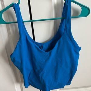 Lululemon poolside blue align tank